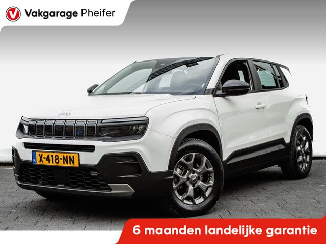 Jeep Avenger Longitude 54 kWh Carplay/ Stoelverwarming/ Navigatie/ Cruise control/ Pdc/ Full led/ Warmtepomp
