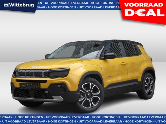 Jeep Avenger Summit 54 kWh LENTE DEAL BIJ WITTEBRUG