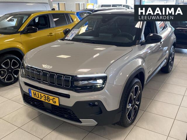 Jeep Avenger Summit 54 kWh | NIEUW | Navigatie | Keyless Entry | Elektr. achterklep | Winterpack | Warmtepomp
