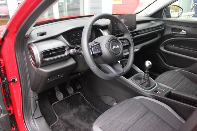 Jeep Avenger 1.2 Longitude | DAB+ RADIO | APPLE CARPLAY / ANDROID AUTO | CRUISE CONTROL | LED KOPLAMPEN / ACHTERLICHTEN |KEYLESS ENTRY/START | CRUISE CONTROL | PARKEERSENSOREN ACHTER |