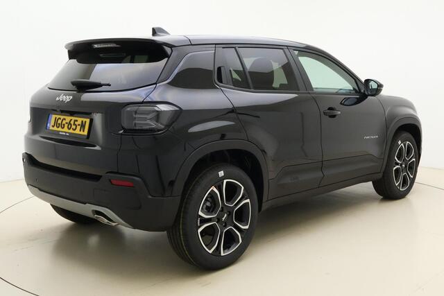 Jeep Avenger 1.2 e-Hybrid Summit Automaat | Navigatie | Elektrische achterklep | Panoramadak | Led koplampen | 18'' Licht metalen velgen | Stoelverwarming | Voorruitverwarming