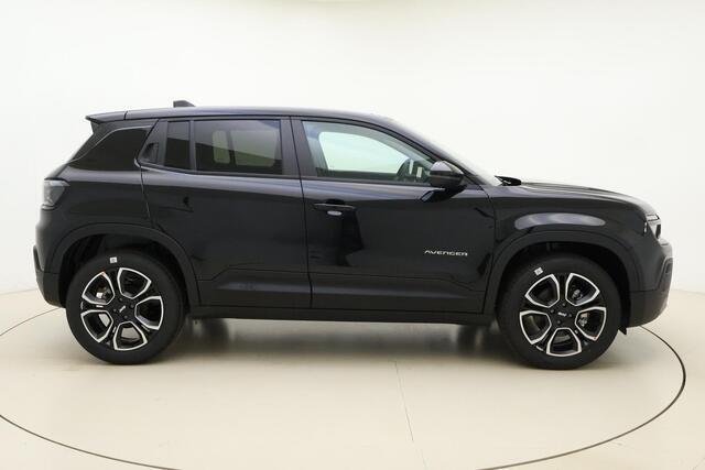 Jeep Avenger 1.2 e-Hybrid Summit Automaat | Navigatie | Elektrische achterklep | Panoramadak | Led koplampen | 18'' Licht metalen velgen | Stoelverwarming | Voorruitverwarming