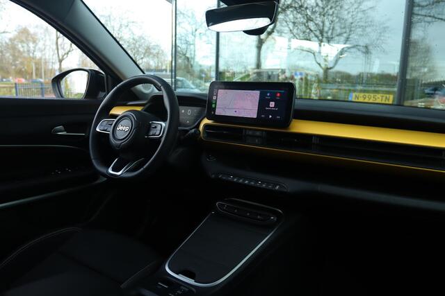 Jeep Avenger SUMMIT 54 KWH | LED | CARPLAY | CAMERA | KEY-LESS | ACC | WARMTEPOMP | STOELVERW.