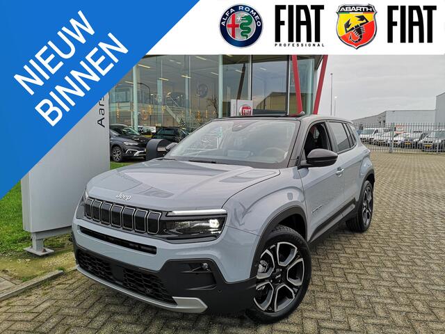 Jeep Avenger 1.2 Summit | Camera | Stoelverwarming | Carplay | JBL soundsystem | Massage | Leder