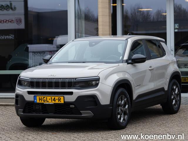 Jeep Avenger 1.2 E-HYBRID Automaat Longitude ALL SEASON banden