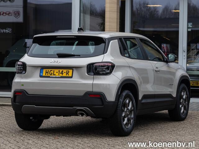 Jeep Avenger 1.2 E-HYBRID Automaat Longitude ALL SEASON banden