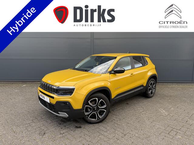 Jeep Avenger 1.2 e-Hybrid Summit (JBL - Keyless Entry - Elektrische Klep - Adaptieve Cruise Controle - Camera - Automatische Airco - Parkeersensoren V+A - LED)