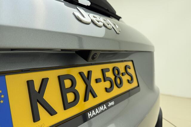 Jeep Avenger 1.2 e-Hybrid Summit Automaat | JBL Soundsystem| Navigatie | Draadloze telefoonlader | Elektrische achterklep | Camera | Keyless | Carplay