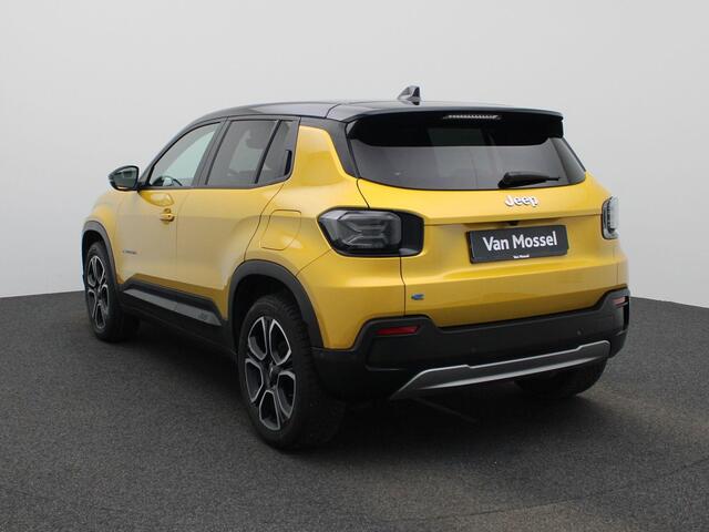 Jeep Avenger 54kWh 1st Edition 157PK | Elektr. bed. achterklep | Climate Control / ECC | Licht metalen velgen 18 inch | Cruise control | Navigatie Stoelverwarming | LED koplampen | Park Distance Control voor en achter | Achteruitrijcamera |