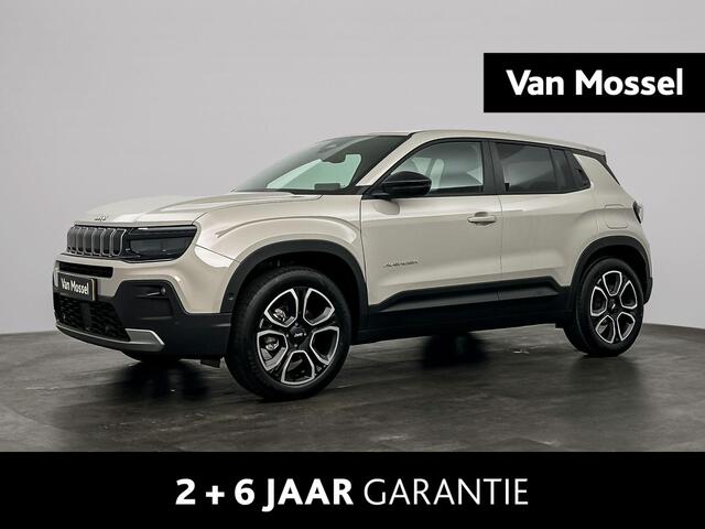 Jeep Avenger 1.2 e-Hybrid Summit | Camera | Navigatie | Stoel&Stuur Verwarming| Elektrische Achterklep | JBL