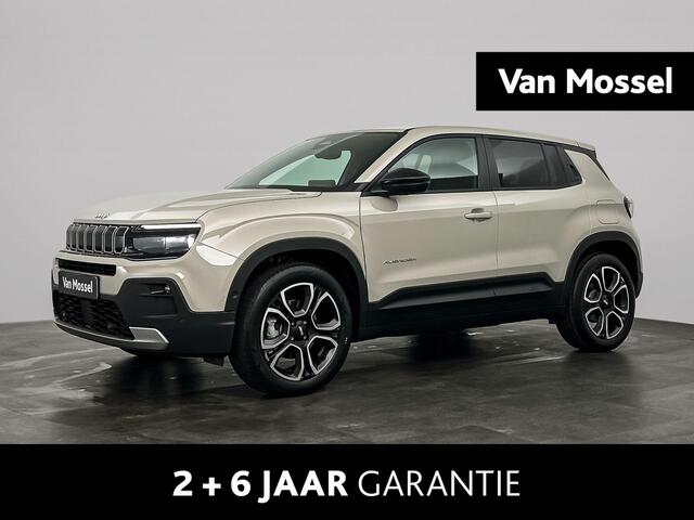 Jeep Avenger Summit 54 kWh | DEMONSTRATIEMODEL | Camera | Navigatie | JBL Speakers | Handsfree Kofferbak | 2+6 jaar garantie speciale garantie!