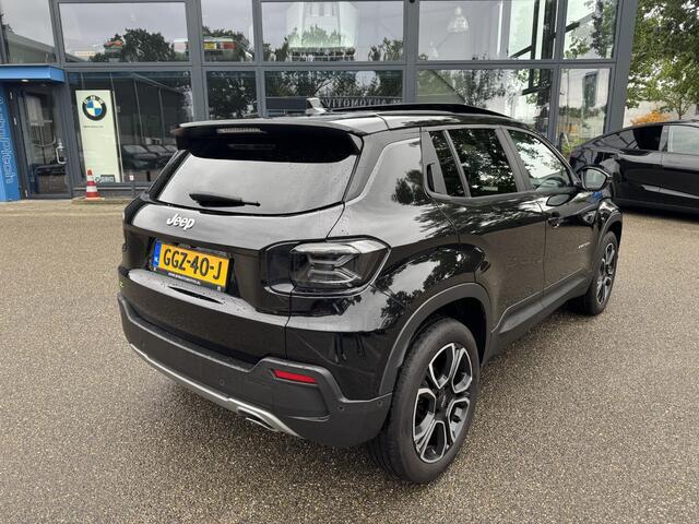 Jeep Avenger 1.2 e-Hybrid Summit AUTOMAAT | PANORAMADAK | CAMERA | LEDER | STOEL MASSAGE | EL. KLEP | 12 MND BOVAG GARANTIE