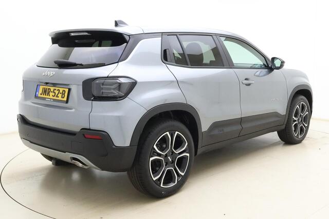 Jeep Avenger 1.2 e-Hybrid Summit | Stoel & Stuurverwarming | Climate control | Navigatie | Electrische achterklep | Keyless | Lichtmetalen velgen