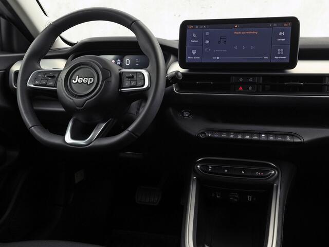 Jeep Avenger 1.2 e-Hybrid Altitude Automaat (VIRTUAL COCKPIT, APPLE CARPLAY, GROOT NAVI, 360 CAMERA, SPORTSTOELEN, KEYLESS, ADAPTIVE CRUISE, NIEUWSTAAT)