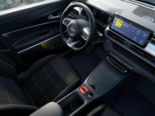 Jeep Avenger 1.2 e-Hybrid 85th Anniversary | Schuif/Kanteldak | Winter Pack | Handsfree Achterklep | Adapt. Cruise | Convenience Pack | Bicolore