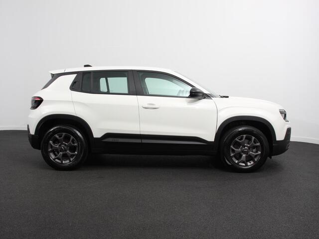 Jeep Avenger Longitude 54 kWh Automaat Navigatie Apple Carplay/ Android Auto Parkeersensor achter Cruise Control Stoelverwarming Full LED Virtual Cockpit Climate Control