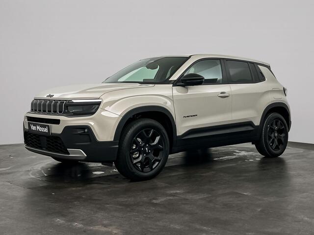 Jeep Avenger 1.2 e-Hybrid Black Edition | Camera | Sensoren V+A | Elektrische Kofferklep | JBL | Stoelverwarming | Navi | Cruise Control Adaptief | Tot 8 jaar speciale garantie!