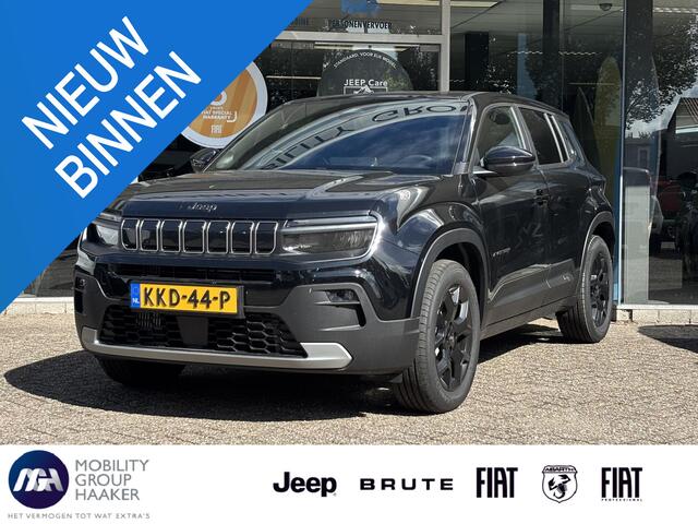 Jeep Avenger 1.2 e-Hybrid Black Edition | Apple-Android | Parkeercamera | Cruise Control