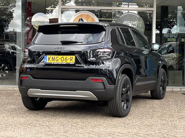 Jeep Avenger Black Edition 54 kWh | Apple-Android | Adaptive Cruisecontrol | Handsfree achterklep