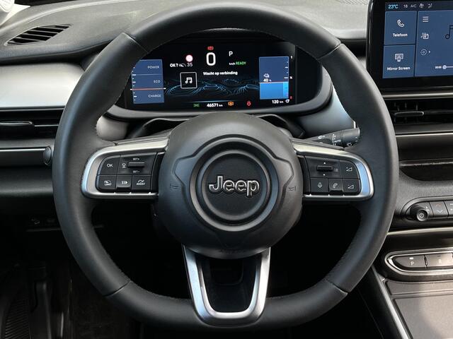 Jeep Avenger Summit 54 kWh | Apple/Android | Dodehoek detectie | Keyless start