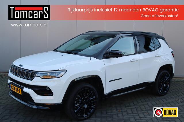 Jeep COMPASS 4xe 240 Plug-in Hybrid PHEV Electric S Navigatie/Camera/Leder/Stoel-Stuurverwarming
