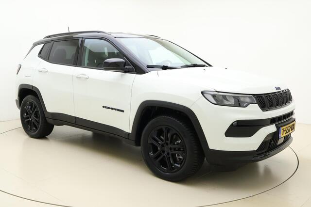 Jeep COMPASS 4xe 190 Plug-in Hybrid Electric Night Eagle | Automaat | Navigatie | Camera | Keyless | Zwart dak | Lichtmetalen velgen Black | Dakrails