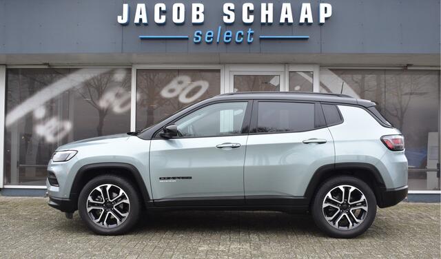 Jeep COMPASS 1.5T e-Hybrid Upland Automaat / Rondom camera's / Keyless / 19" LM / Adap. Cruise / Navi / Alpine Audio