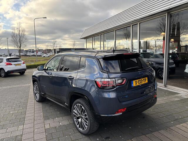 Jeep COMPASS 4xe 240 Plug-in Hybrid Electric Summit | Leder | Camera | Stoel/Stuur Verwarming | All Season Banden