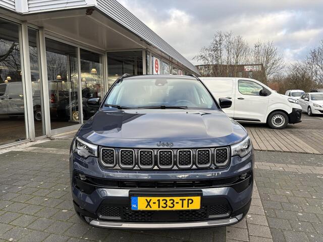 Jeep COMPASS 4xe 240 Plug-in Hybrid Electric Summit | Leder | Camera | Stoel/Stuur Verwarming | All Season Banden