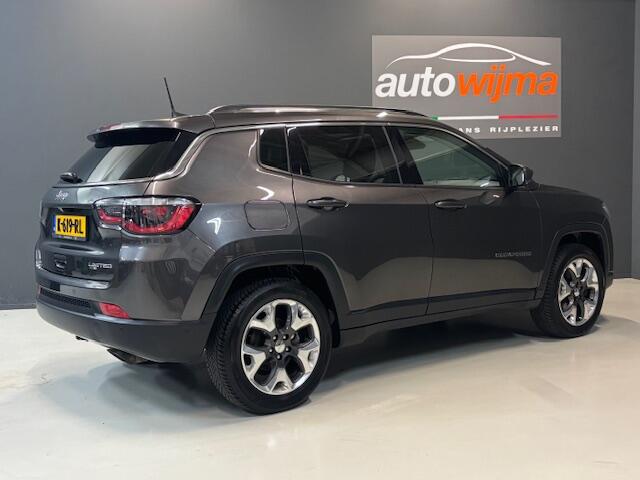 Jeep COMPASS 1.4 MultiAir 140pk Limited Panoramadak/schuif/kantel Afneembare trekhaak, stoelverwarming, apple carplay