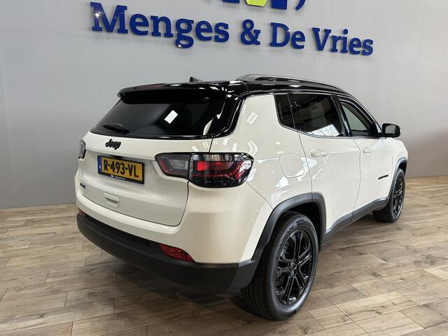 Jeep COMPASS 4xe 240 Plug-in Hybrid Electric Upland Airco ECC | LED | 360 Camera | Adaptive Cruise | Half leder | Apple Carplay Android Auto | Isofix | NAP |