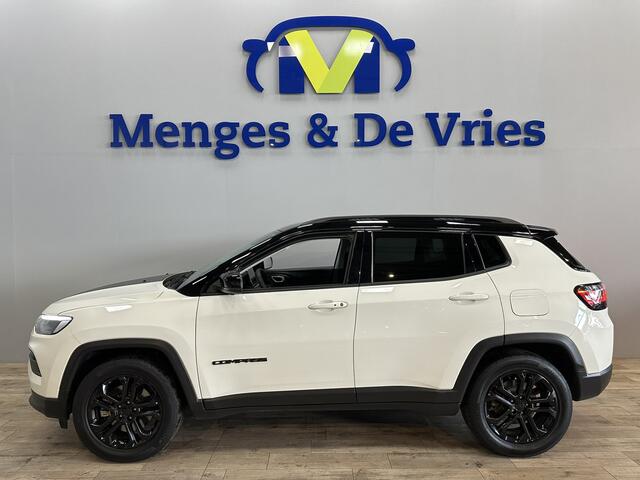 Jeep COMPASS 4xe 240 Plug-in Hybrid Electric Upland Airco ECC | LED | 360 Camera | Adaptive Cruise | Half leder | Apple Carplay Android Auto | Isofix | NAP |