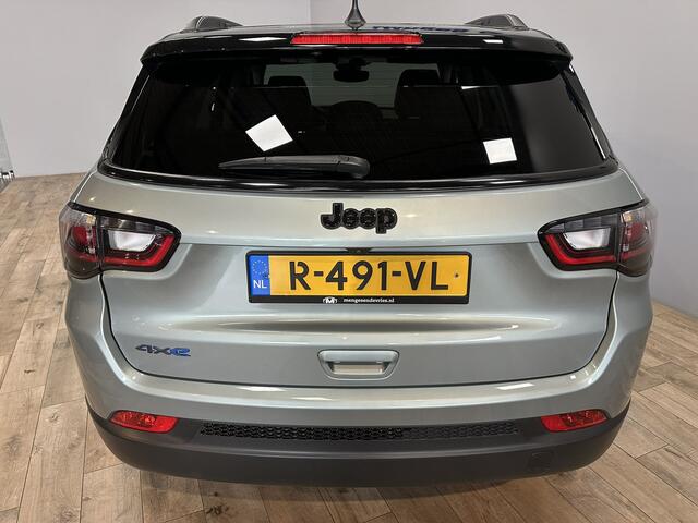 Jeep COMPASS 4xe 240 Plug-in Hybrid Electric Upland Airco ECC | LED | 360 Camera | Adaptive Cruise | Half leder | Apple Carplay Android Auto | Isofix | NAP |
