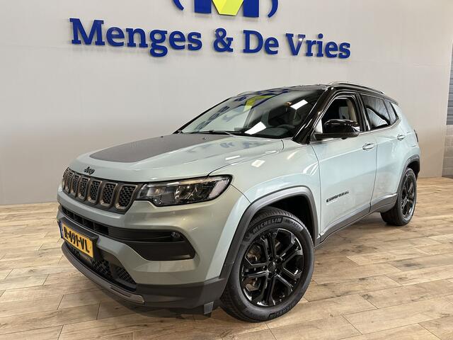Jeep COMPASS 4xe 240 Plug-in Hybrid Electric Upland Airco ECC | LED | 360 Camera | Adaptive Cruise | Half leder | Apple Carplay Android Auto | Isofix | NAP |