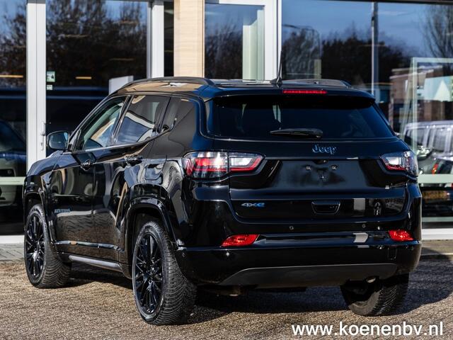 Jeep COMPASS 4XE 240 PHEV S ADAPTIEVE CRUISE / 19 LM / 360 gr Camera, Black P