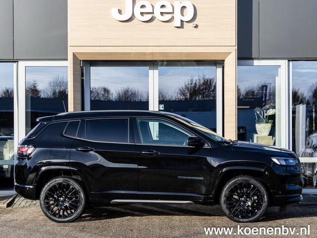 Jeep COMPASS 4XE 240 PHEV S ADAPTIEVE CRUISE / 19 LM / 360 gr Camera, Black P
