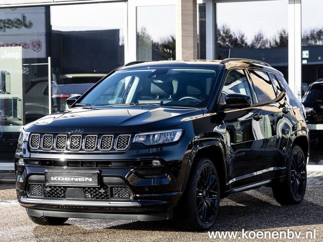 Jeep COMPASS 4XE 240 PHEV S ADAPTIEVE CRUISE / 19 LM / 360 gr Camera, Black P
