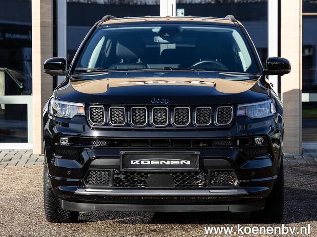 Jeep COMPASS 4XE 240 PHEV S ADAPTIEVE CRUISE / 19 LM / 360 gr Camera, Black P