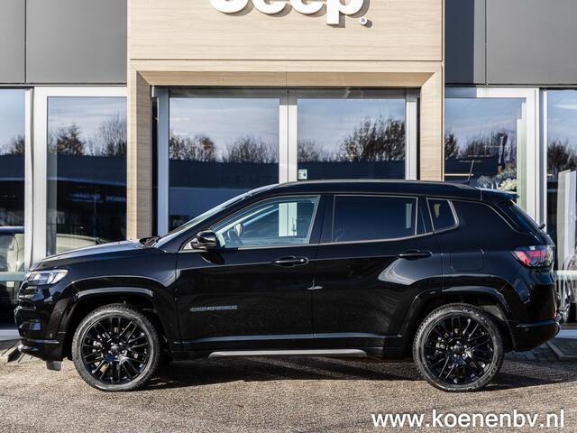 Jeep COMPASS 4XE 240 PHEV S ADAPTIEVE CRUISE / 19 LM / 360 gr Camera, Black P