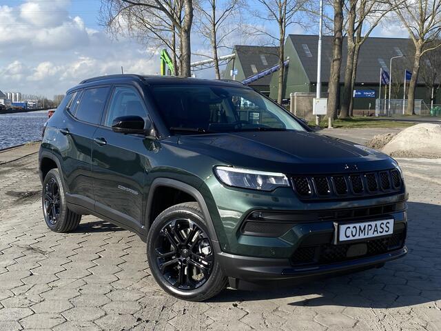 Jeep COMPASS 4xe 240 Plug-in Hybrid Electric North Star | Schuif-/kanteldak | Achteruitrijcamera | Dodehoek detectie | Elektr. achterklep | Navi