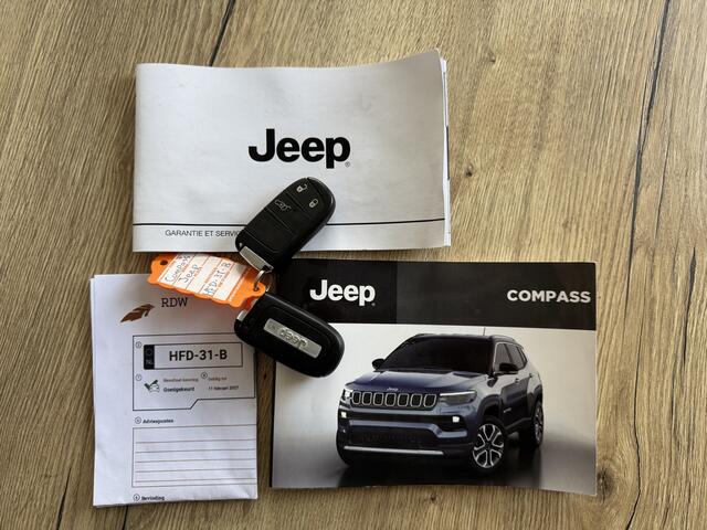 Jeep COMPASS 4xe 190 Plug-in Hybrid Electric Limited Lease Ed. Prijs Inclusief Onderhoud & 12 Maand BOVAG Garantie | Nieuwe Banden Rondom | Cruise Control Adaptief |