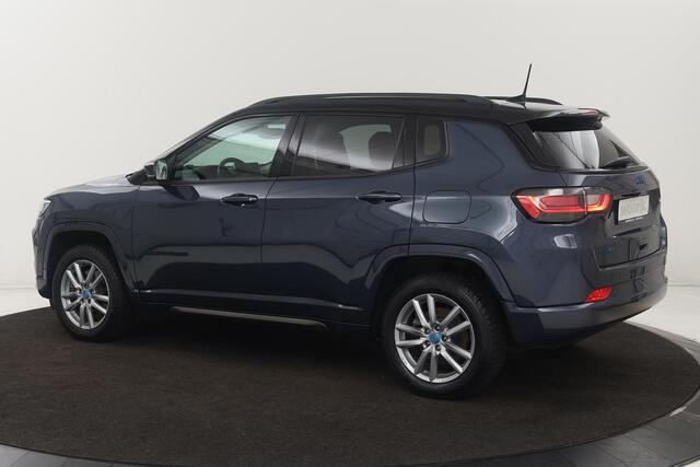 Jeep COMPASS 4xe 240 Plug-in Hybrid Electric S | Leder | Stoel & stuurverwarming | Adaptive cruise | Carplay | Camera | Navigatie | Keyless