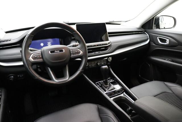 Jeep COMPASS 1.5T e-Hybrid Altitude Automaat | Navigatie | Rondomzichtcamera | Climate control | Keyless | Lichtmetalen velgen | Adaptive Cruise control | Half lederen bekleding