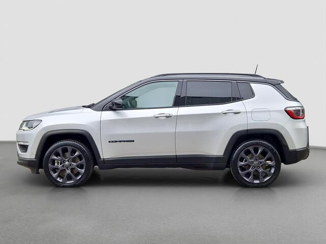 Jeep COMPASS 4xe 240 Plug-in Hybrid Electric S | Dodehoek | Trekhaak | Leder | Cruise | Stoelverwarming | Navi |
