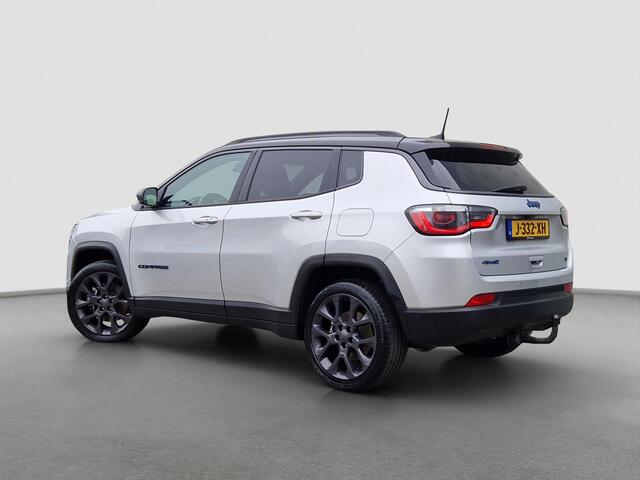 Jeep COMPASS 4xe 240 Plug-in Hybrid Electric S | Dodehoek | Trekhaak | Leder | Cruise | Stoelverwarming | Navi |