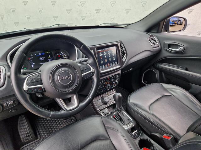 Jeep COMPASS 4xe 240 Plug-in Hybrid Electric S | Dodehoek | Trekhaak | Leder | Cruise | Stoelverwarming | Navi |