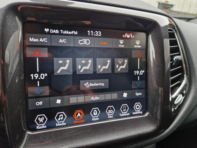Jeep COMPASS 4xe 240 Plug-in Hybrid Electric S | Dodehoek | Trekhaak | Leder | Cruise | Stoelverwarming | Navi |