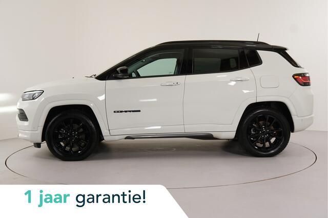 Jeep COMPASS 4xe 240 Plug-in Hybrid Electric S | 19" | Leer | Stl. verw. | Camera 360 | Elek. Stl verst. | Adaptieve Cruise | Dodehoek | Park assist |