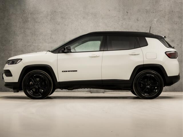Jeep COMPASS 4xe 240 Plug-in Hybrid Electric Upland 240Pk Automaat (APPLE CARPLAY, GROOT NAVI, 360 CAMERA, VIRTUAL COCKPIT, LEDER, KEYLESS, SPORTSTOELEN, ADAPTIVE CRUISE, GETINT GLAS, LED KOPLAMPEN, NIEUWSTAAT)