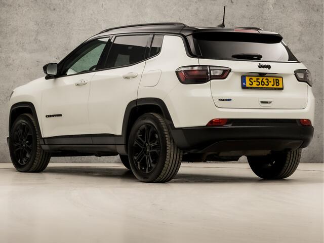Jeep COMPASS 4xe 240 Plug-in Hybrid Electric Upland 240Pk Automaat (APPLE CARPLAY, GROOT NAVI, 360 CAMERA, VIRTUAL COCKPIT, LEDER, KEYLESS, SPORTSTOELEN, ADAPTIVE CRUISE, GETINT GLAS, LED KOPLAMPEN, NIEUWSTAAT)